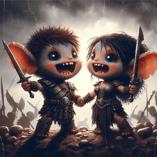 Free adorable tender babies illustration