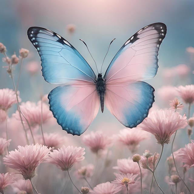 Download free HD stock image of Ai Generated Butterfly Free ai generated butterfly insect illustration