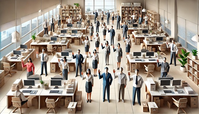 Free ai generated office professional illustration