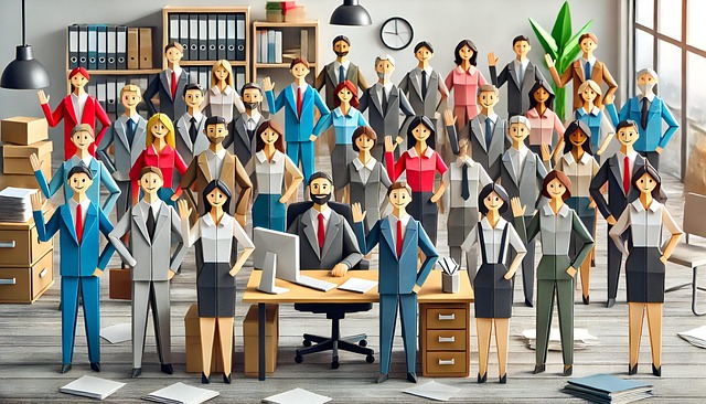 Free ai generated office professional illustration