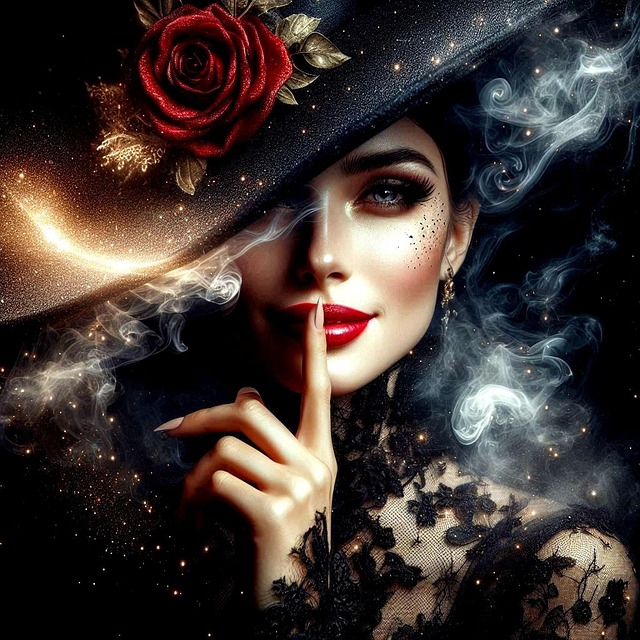 Free queen woman lipstick illustration