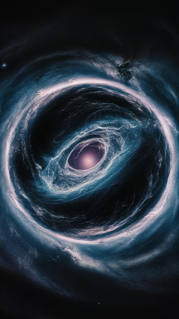 Free space universe nebula illustration