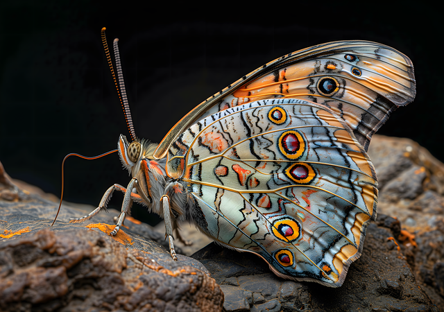 Download free HD stock image of Ai Generated Butterfly Free ai generated butterfly insect illustration
