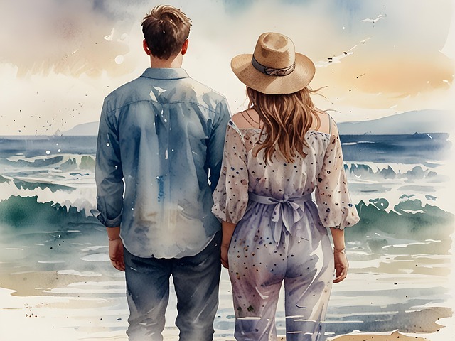 Free couple relation relationship illustration