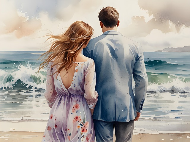 Free couple relation relationship illustration