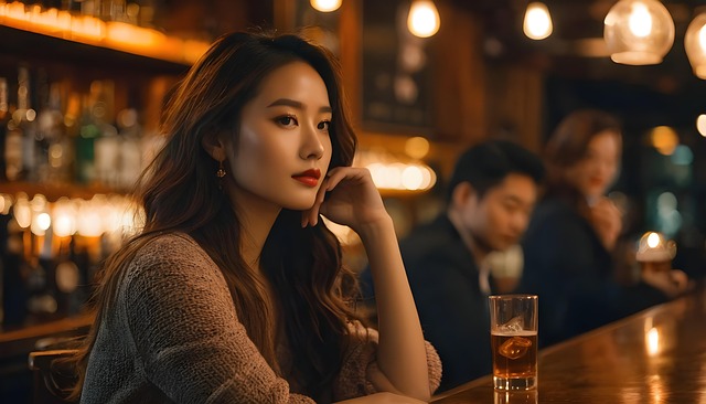 Free woman asian model illustration