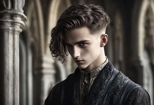 Free Gothic Young illustration and picture