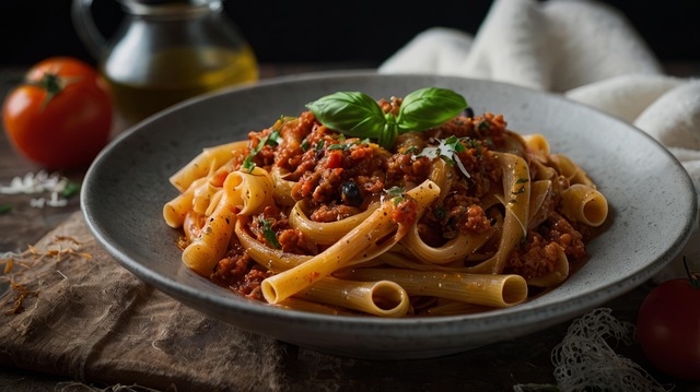 Free ai generated bolognese pasta pasta illustration