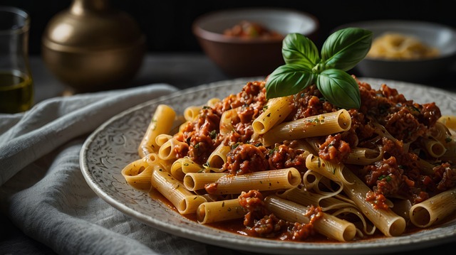 Free ai generated bolognese pasta illustration