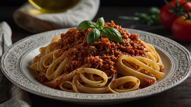 Free ai generated bolognese pasta pasta illustration