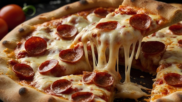 Download free HD stock image of Cheesy Beef Free cheesy beef pepperoni illustration