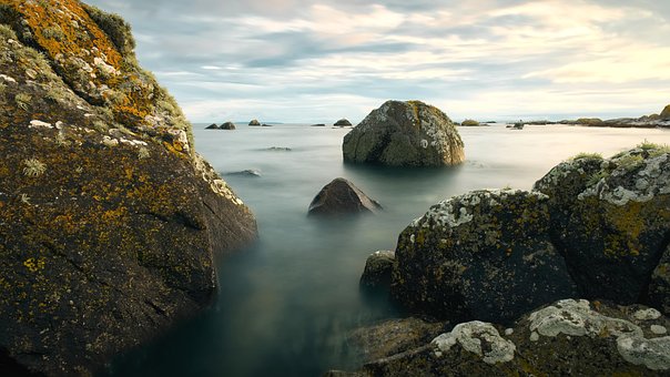 Galway, Irland, Landschaft, Seestück