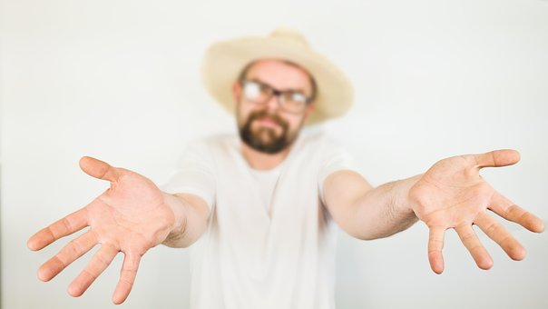 Nein, Geste, Gestikulieren, Menschen
