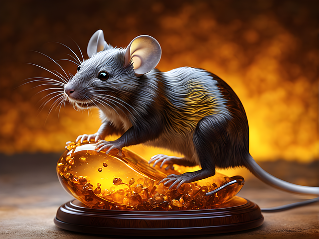 Free mouse rat amber illustration