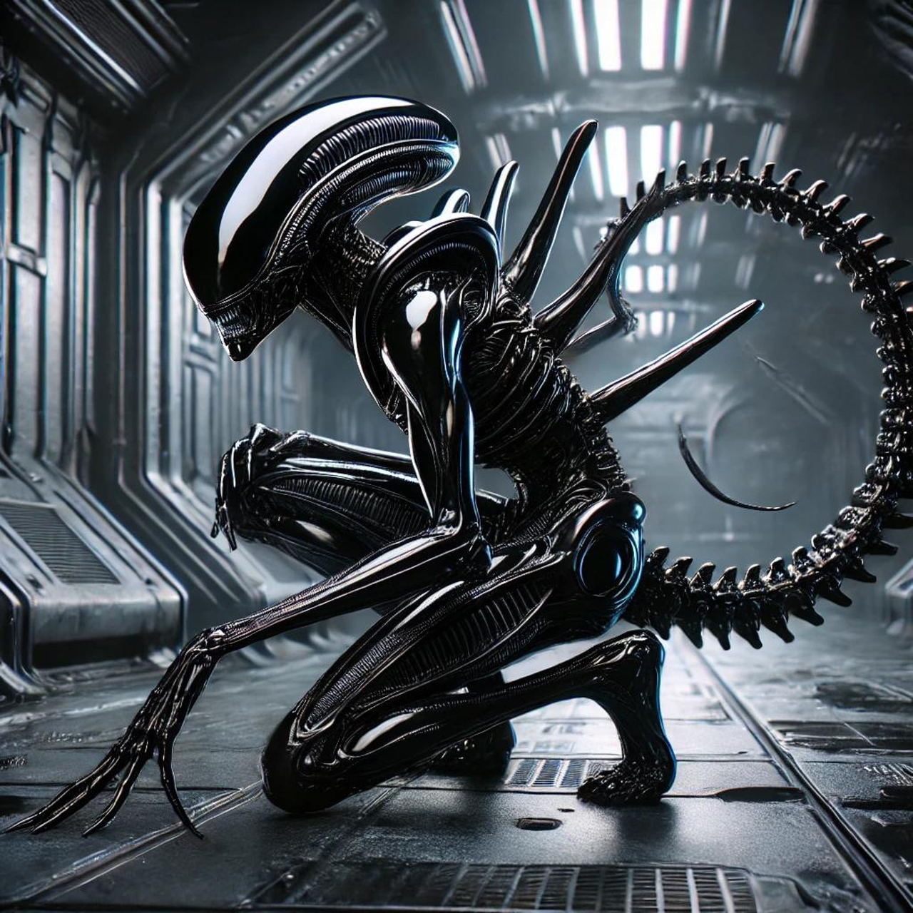 Download free HD stock image of Ai Generated Alien Free ai generated alien space illustration