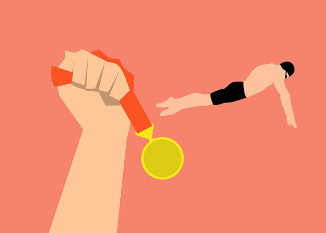 Zwemmen, Medaille, Prijs, Beloning