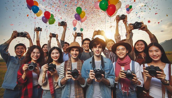 Free Ai Generated Photographers illustration and picture