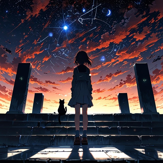 Free ai generated anime woman illustration