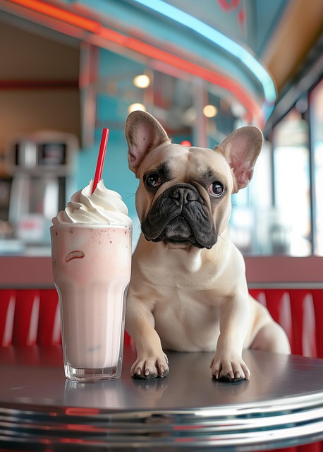 Free ai generated dog bulldog illustration
