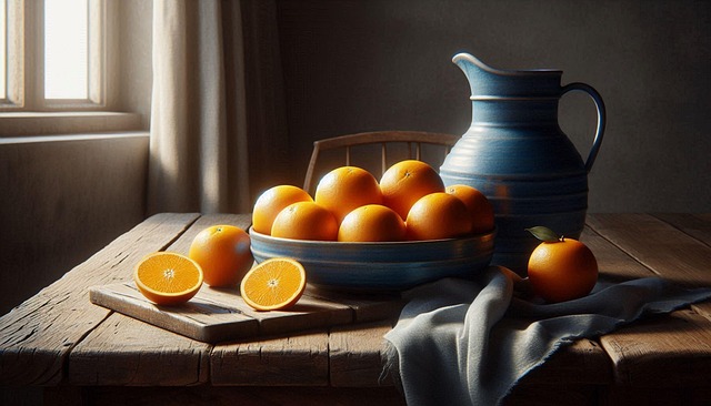 Free ai generated fruit basket ripe illustration