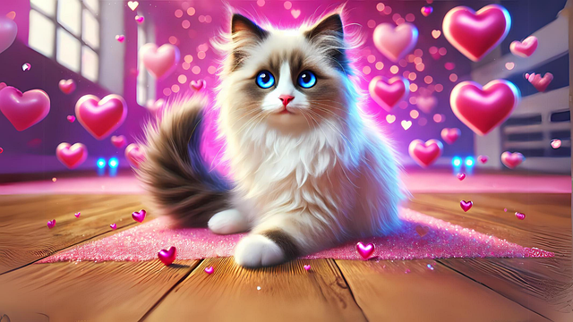 Free Ragdoll Kitten Ragdoll Cats illustration and picture