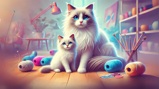 Free Ragdoll Kitten Ragdoll Cats illustration and picture