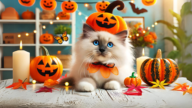 Free Ragdoll Kitten Ragdoll Cats illustration and picture