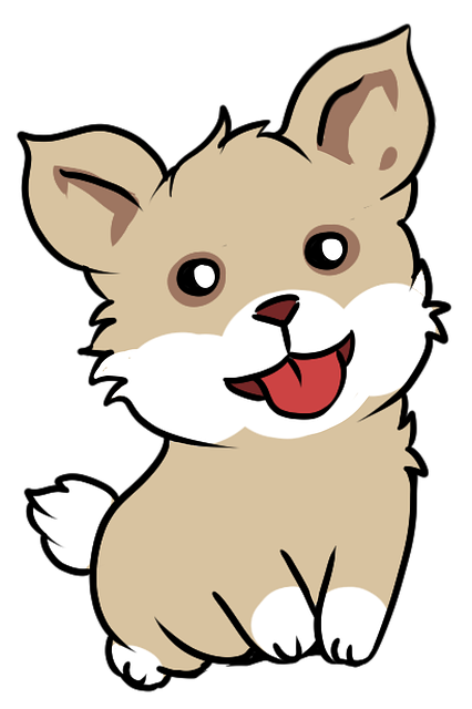 Free Dog Corgi illustration and picture