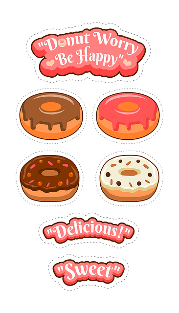 Free donuts cake chocolate illustration