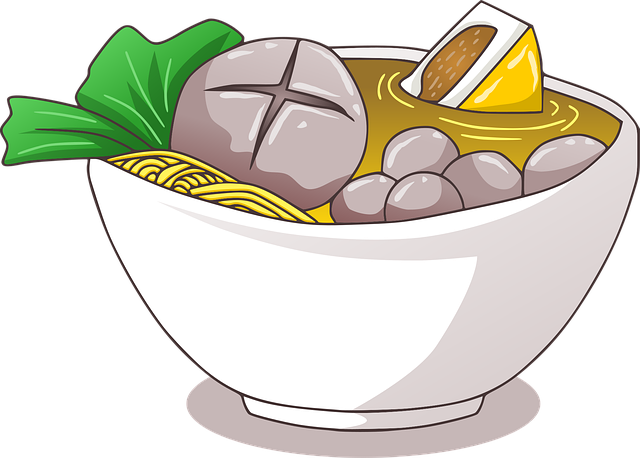 Free indonesian dish dinner lunch illustration