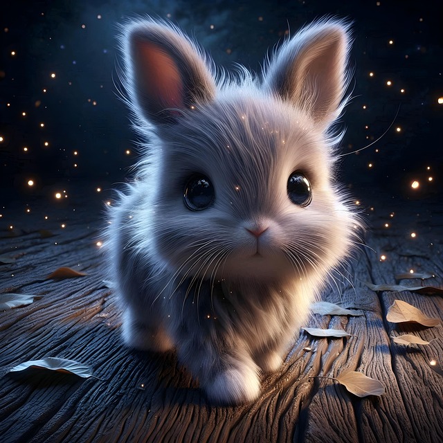 Download free HD stock image of Ai Generated Tiny Free ai generated tiny pet illustration