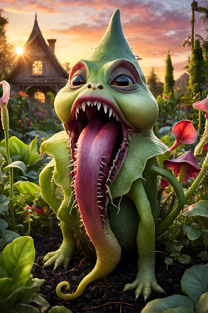 Download Ai Generated, Carnivorous, Plant. Royalty-Free Stock Illustration  Image - Pixabay