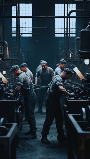 Ai Generado, Trabajadores, Fábrica