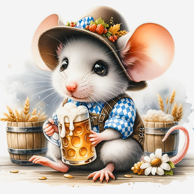Free ai generated oktoberfest munich illustration