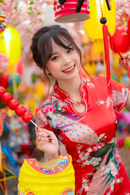 Free Mid-Autumn Lanterns photo and picture