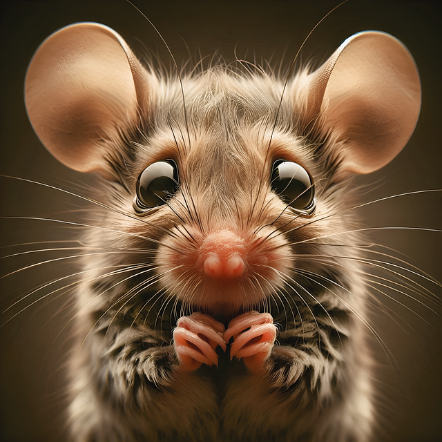 Free ai generated mouse rodent illustration