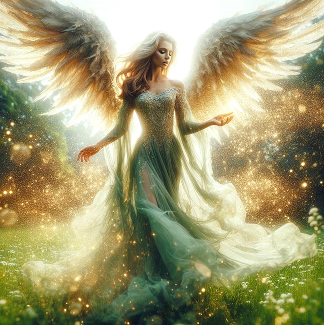 Free ai generated angel stardust illustration