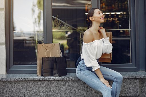 Free Woman Shopping photo and picture