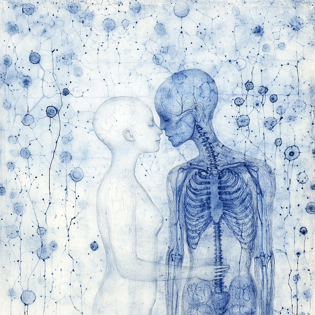 Download Ai Generated Anatomy Skeleton Royalty Free Stock