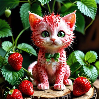 Free Ai Generated Cat illustration and picture