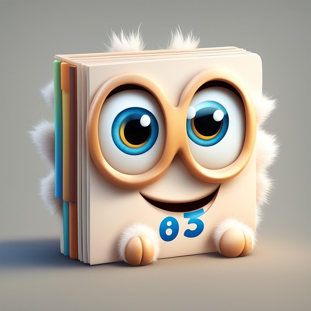 Free mathbook cartoonmath vectoricon illustration