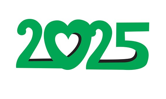 Godt Nytår, Grafisk, Nye År, 2025 Glad