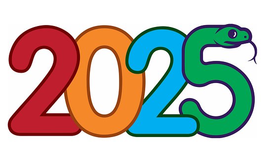 Godt Nytår, Grafisk, Nye År, Fejre, 2025