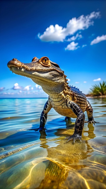 Ai Gerado, Natureza, Jacaré, Crocodilo