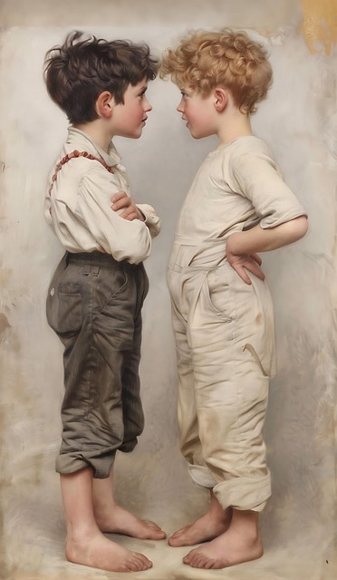 Free ai generated boys nature illustration