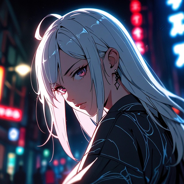 Free ai generated girl kimono illustration