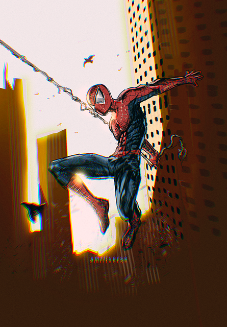 Free Spiderman Marvel illustration and picture