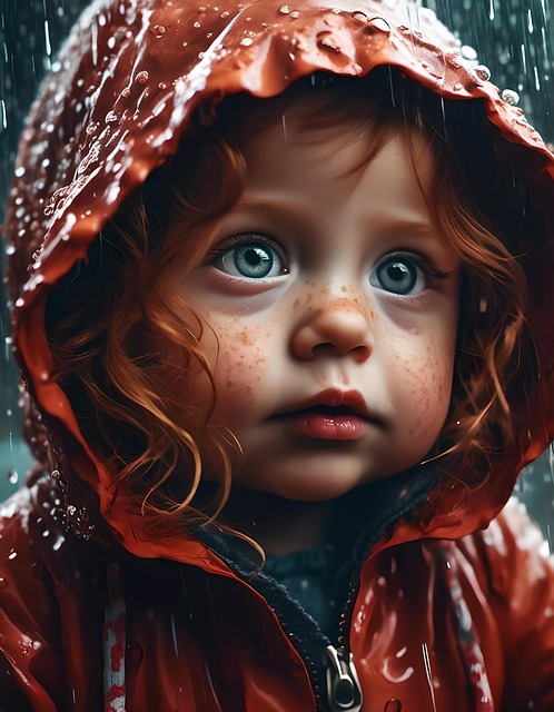 Free ai generated girl little girl illustration