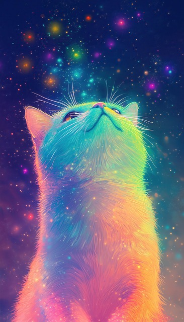 Free Ai Generated Cat illustration and picture