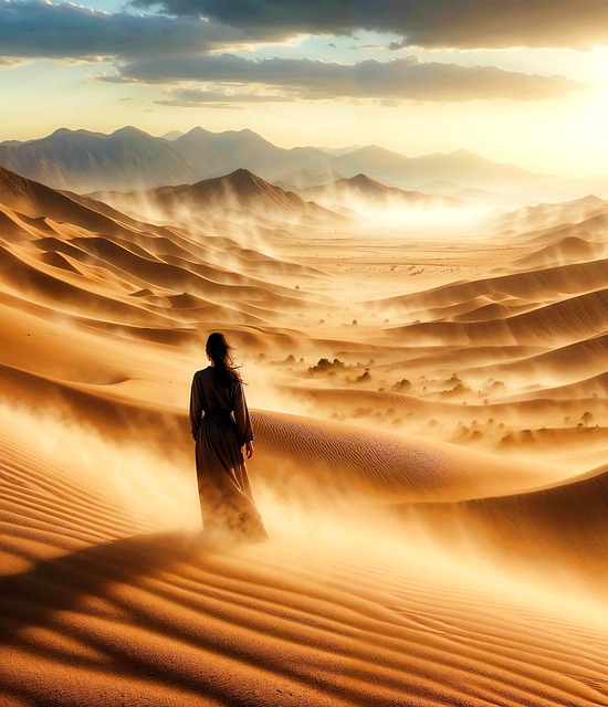 Free desert sand dunes sand illustration
